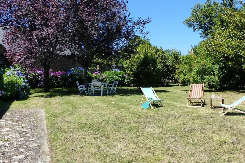 Crac'H, Grande Maison De Vacances Au Calme Crach Ngoại thất bức ảnh