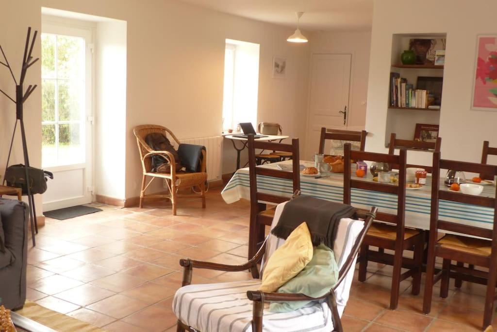 Crac'H, Grande Maison De Vacances Au Calme Crach Ngoại thất bức ảnh