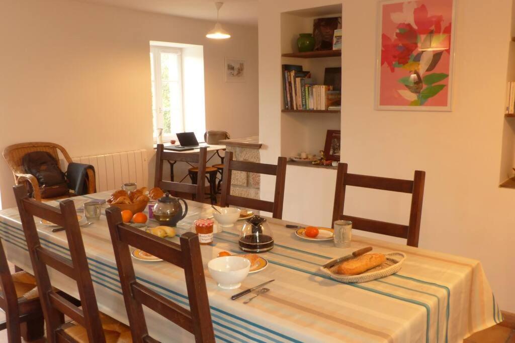 Crac'H, Grande Maison De Vacances Au Calme Crach Ngoại thất bức ảnh